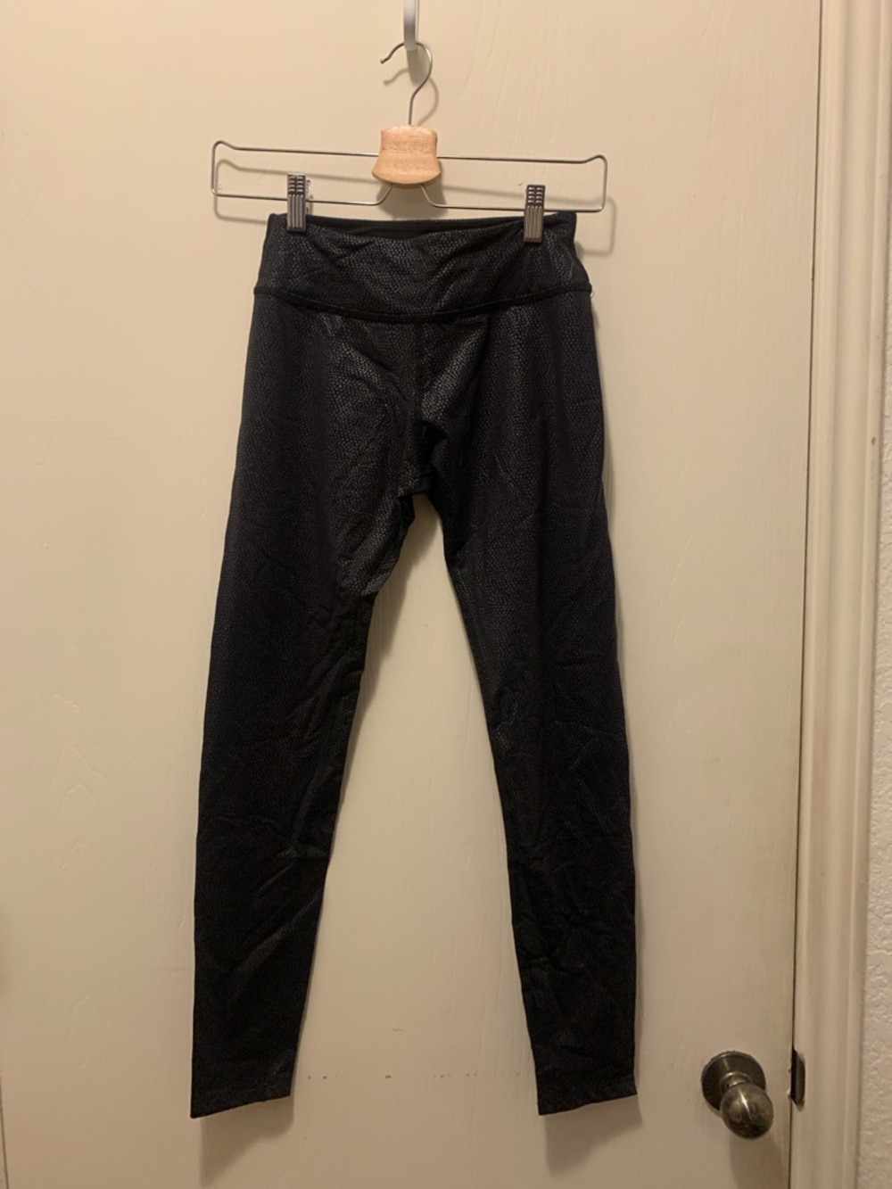 Beyond Yoga Black Speckled Leggings